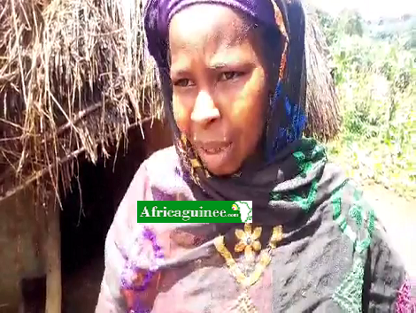 Une mère de famille témoigne sur l'attaque du village de Noobe (Mamou)