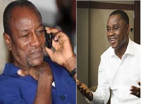 Le Président guinéen, Alpha Condé et Bantama Sow