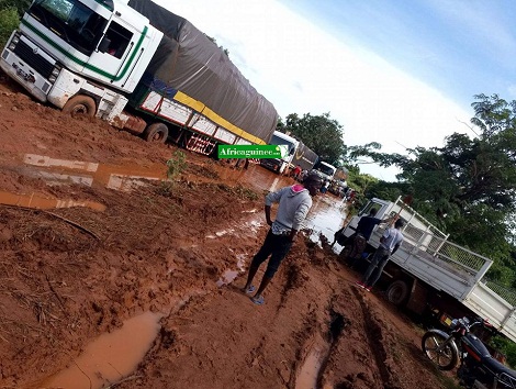 Inondation dans la préfecture de Gaoual