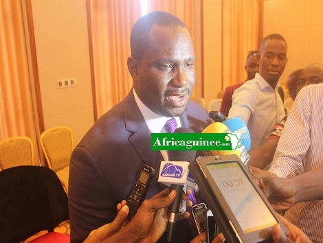 Moustapha Naité, ministre des travaux Publics