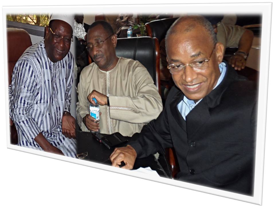 Lansana Kouyaté, Sidya Touré et Cellou Dalein Diallo-Africaguinee.com