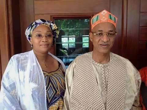 Hadja Halimatou et Cellou Dalein Diallo
