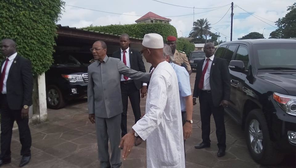 Cellou Dalein Diallo et Alpha Condé