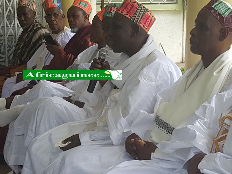 Des notables du Foutah à Conakry