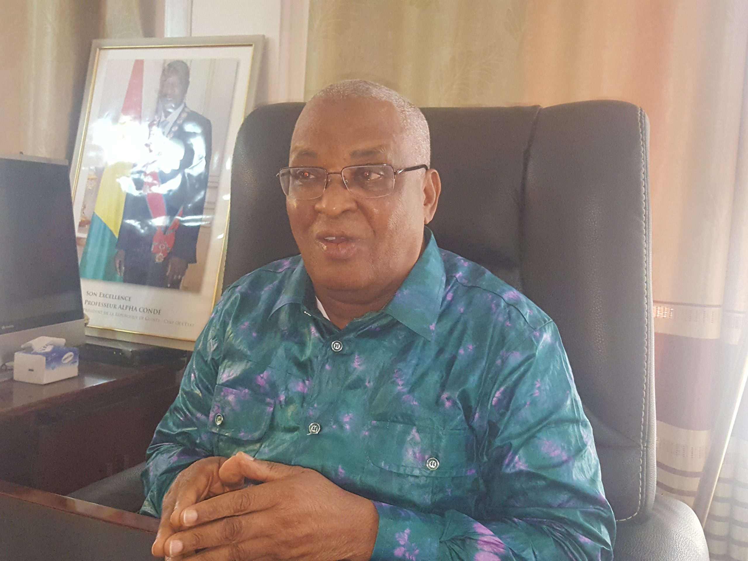 Thierno Ousmane Diallo, ministre du Tourisme et de la l'hôtellerie
