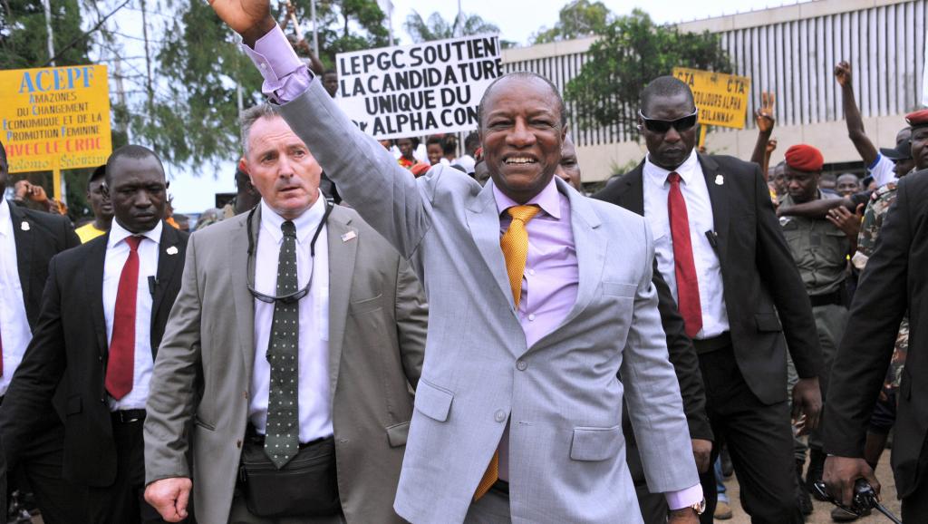 Alpha Condé, Président de la République de Guinée