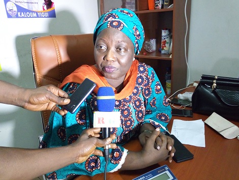 Aminata Touré, mairesse de Kaloum