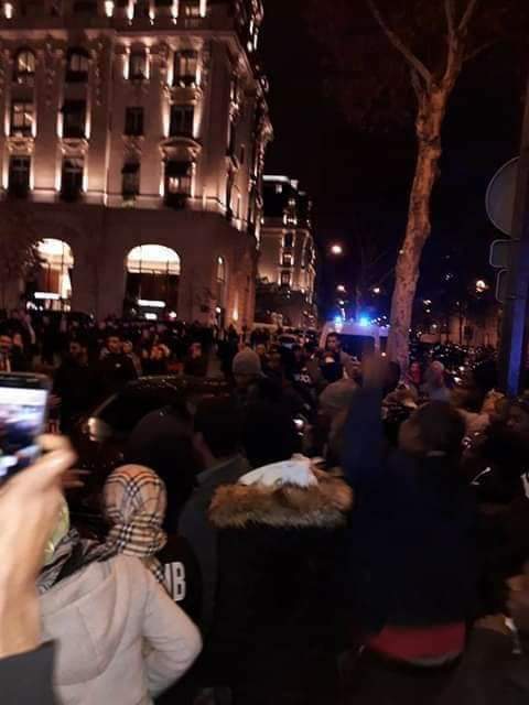 Manifestation de Guinéens à Paris