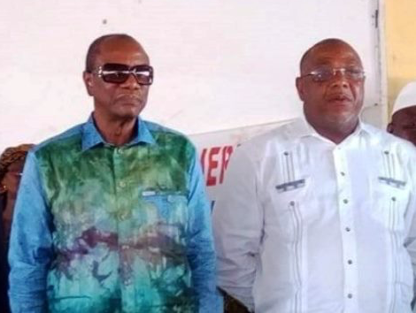 Alpha Condé et Baidy Aribot