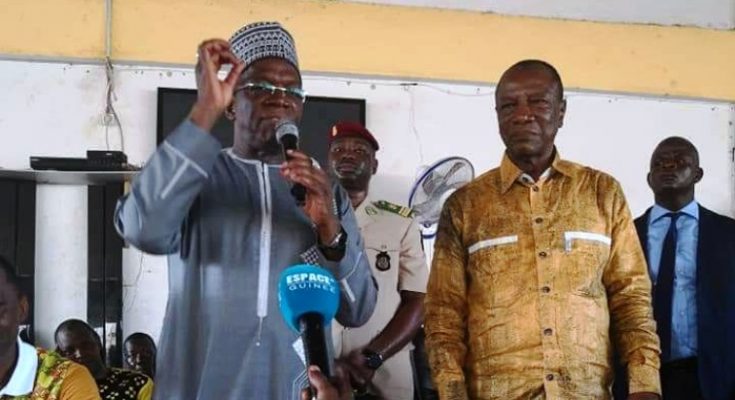 Kassory Fofana et Alpha Condé