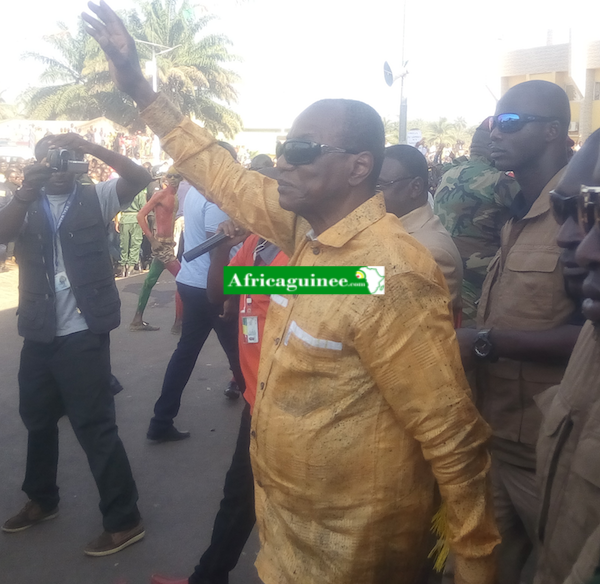 Alpha Condé, Président de la République de Guinée