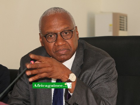 Cheick Sako, ministre d'Etat, ministre de la Justice garde des Sceaux