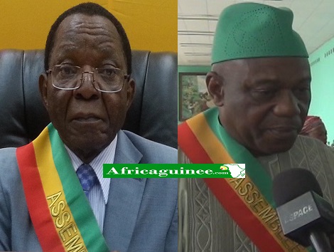 Claude Kory Kondiano et Amadou Damaro Camara