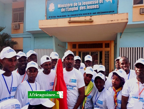Départ de la caravane citoyenne de Conakry pour les villes de l'intérieur du pays