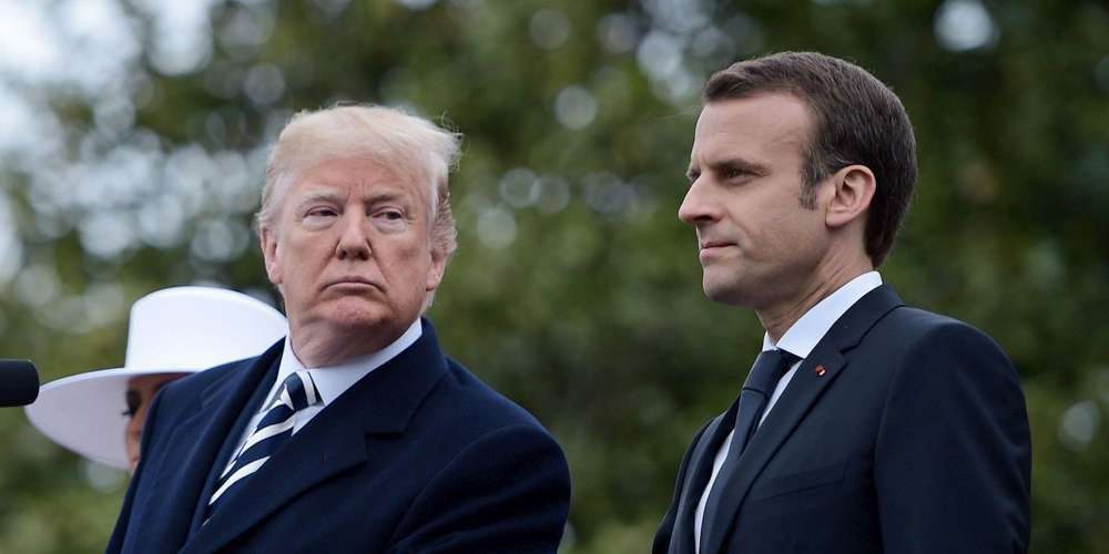 donald-trump-et-emmanuel-macron-lors-de-la-visite-du-president-francais-a-washington-debut-mai-2018