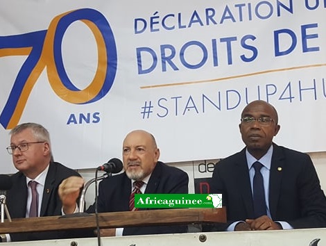Patrice Vahard, Haut-Commissaire aux droits de l'Homme en Guinée