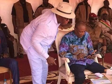 Kassory Fofana et Alpha Condé