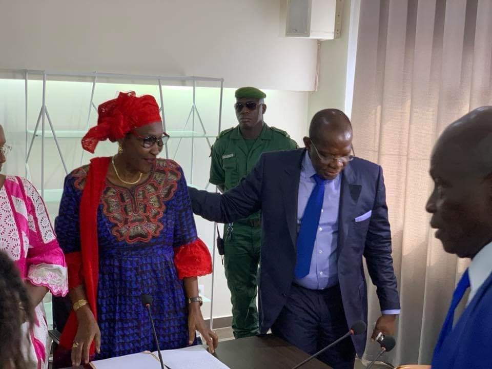 Hadja Maimouna Bah et Dr Kassory Fofana