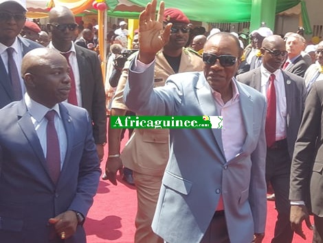 Alpha Condé, Président de la République de Guinée