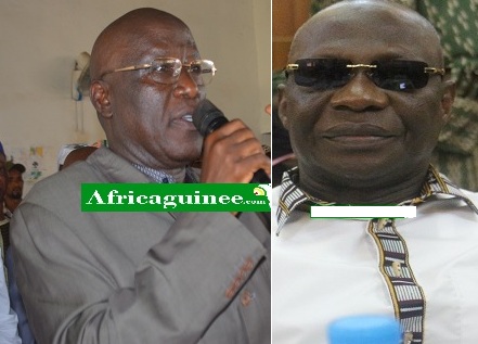 Kalémodou Yansané et Bouréma Condé