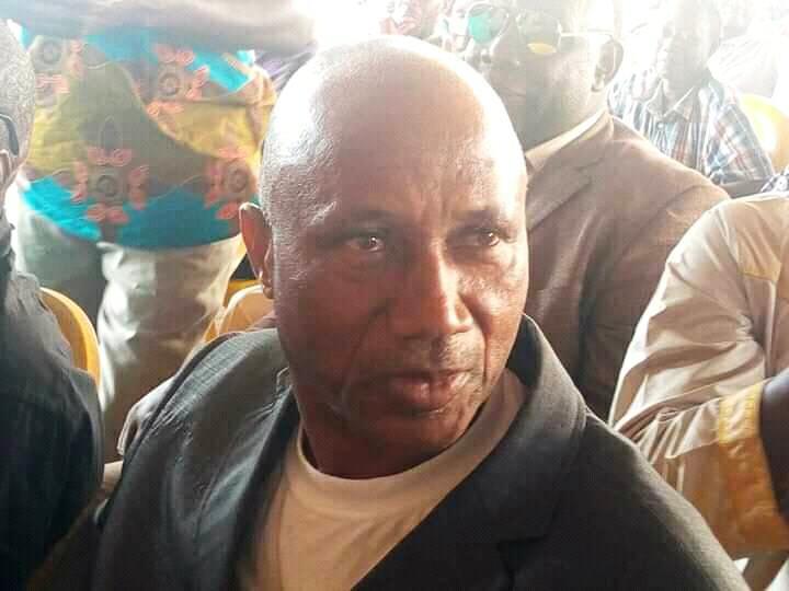 Le Colonel Yaya Sow lors de son adhésion au parti présidentiel à Conakry-Africaguinee.com