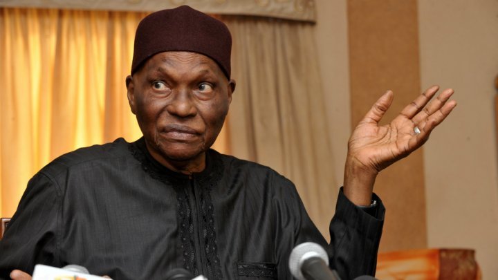 L'ancien président sénégalais Abdoulaye Wade-Africaguinee.com