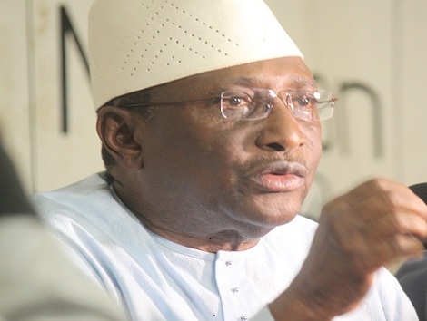Le leader de l'UFR; Sidya Touré