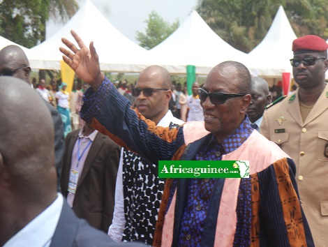Alpha Condé, Président de la République de Guinée