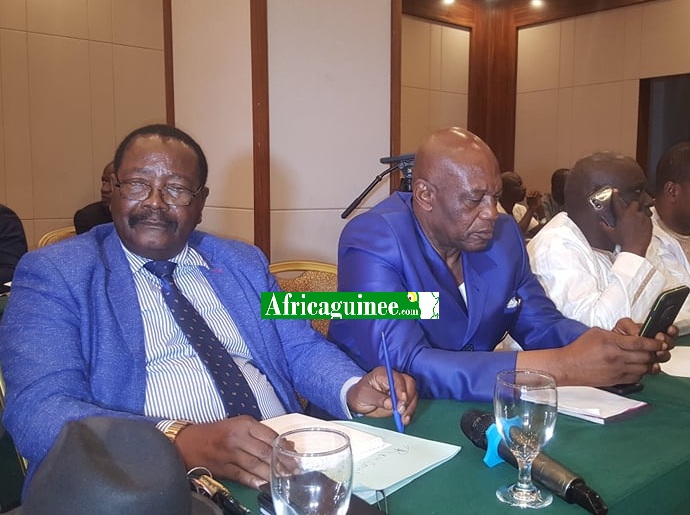 Saloum Cissé et Amadou Damaro Camara, députés du RPG arc-en-ciel