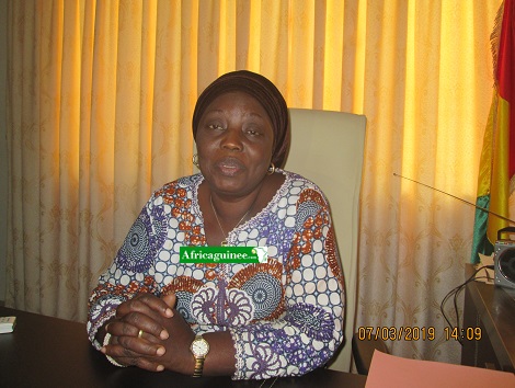 Aminata Touré, maire de Kaloum