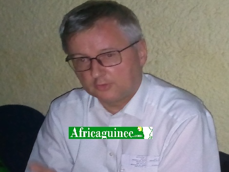 Matthias Veltin, ambassadeur de l'Allemagne en Guinée