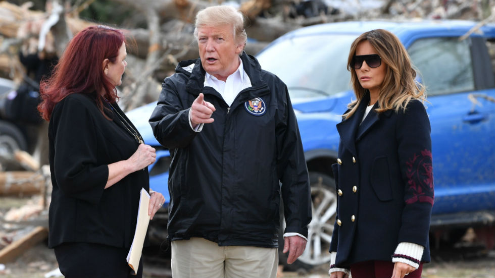 trumpdonald_trumpmelania_03082019getty