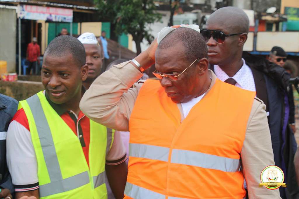 Kassory Fofana (à droite) et Sory Sow