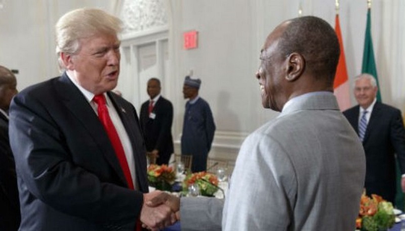 Donald Trump et Alpha Condé