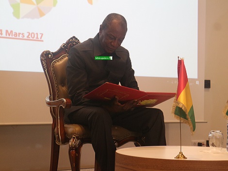 Alpha Condé, Président de la République de Guinée
