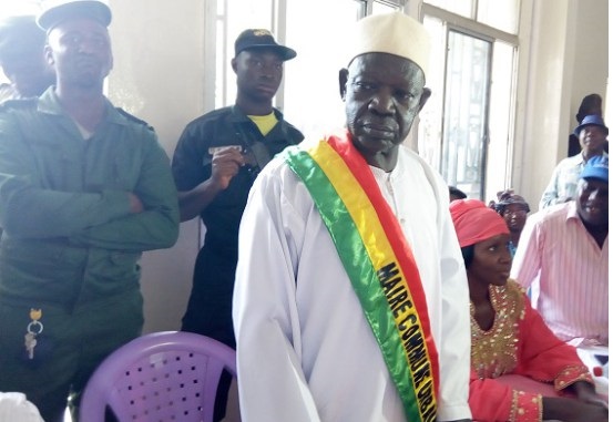 Mamadouba Bangoura, maire de Kindia
