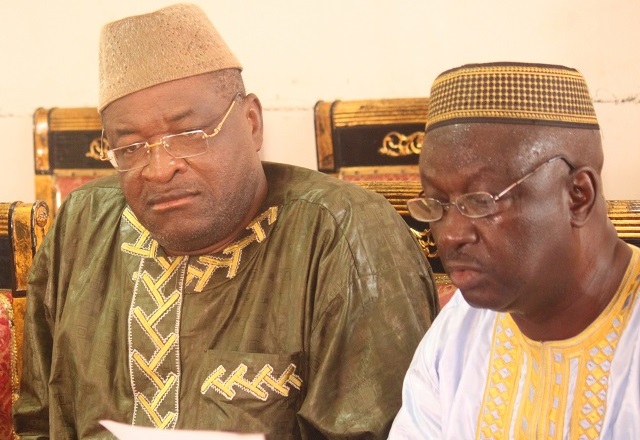 Elhadj Mamadou Sylla et son vice-président Dembo Sylla