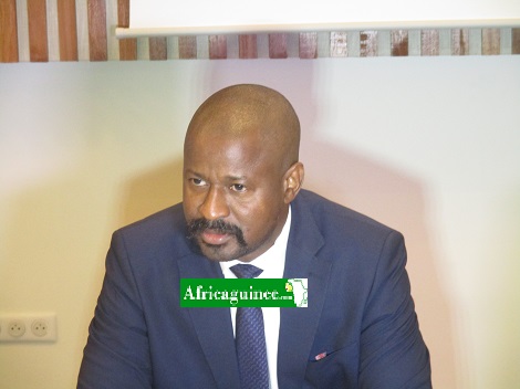 Moustapha Mamy Diaby, ministre des potes télécommunications et de l'Economie numérique