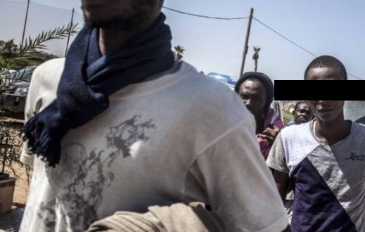 Des migrants subsahariens bloqués au Maroc, image d'archive