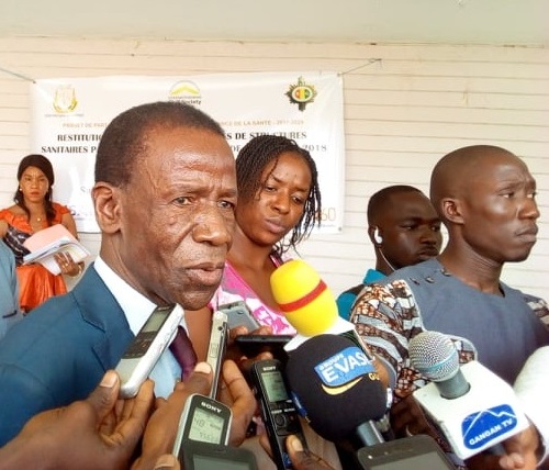 Edouard Ninakoye Lamah, ministre de la Santé