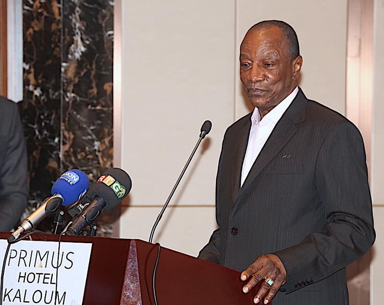 Alpha Condé, Président de la République de Guinée