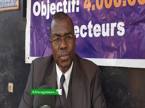 Dr Faya Milimouno, leader du Bloc Libéral