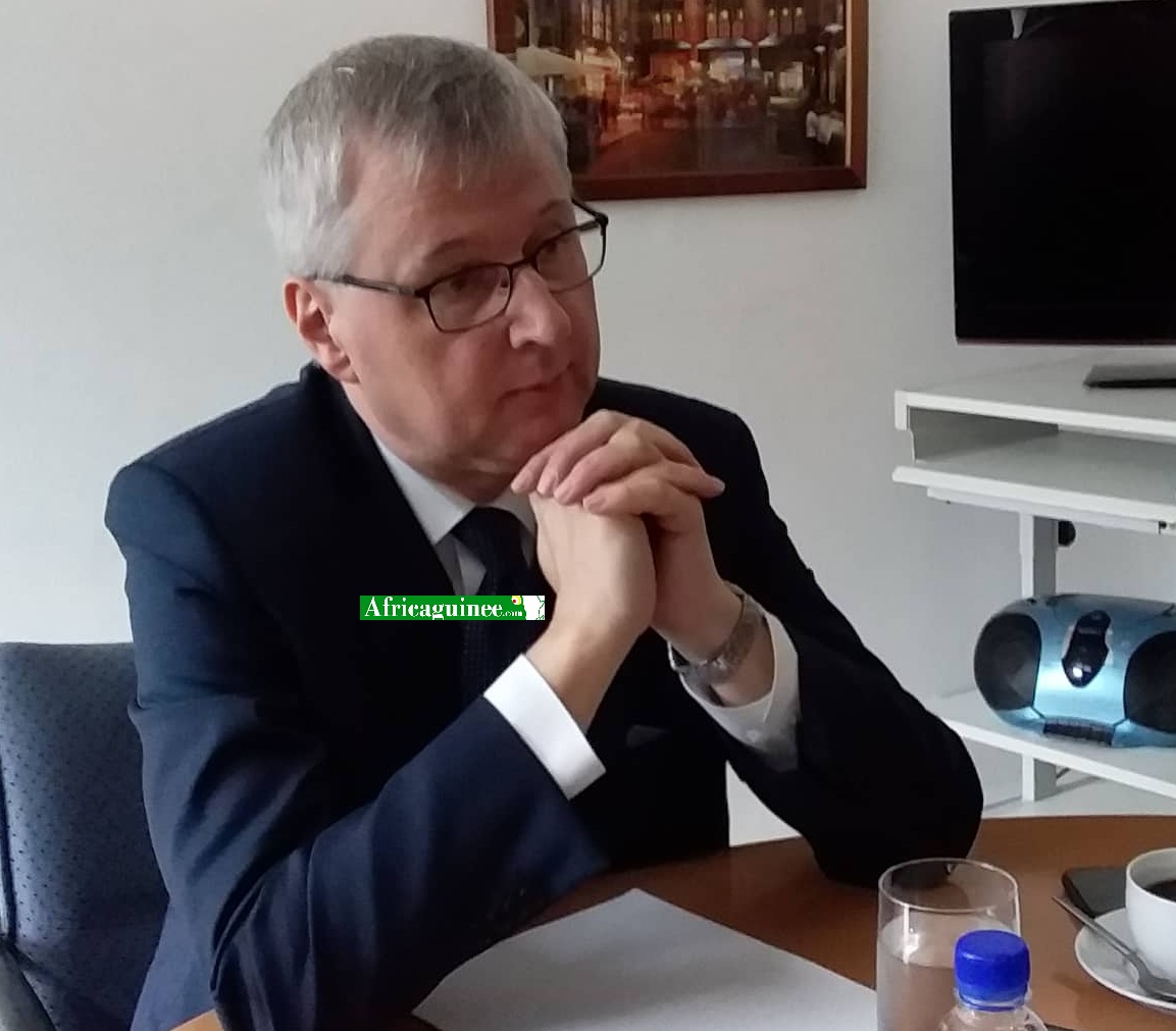 Matthias Veltin, ambassadeur de l'Allemagne en Guinée