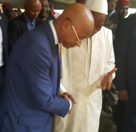 Cellou Dalein Diallo et Alpha Condé