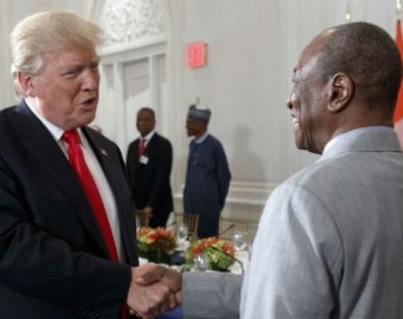 Donald Trump et Alpha Condé
