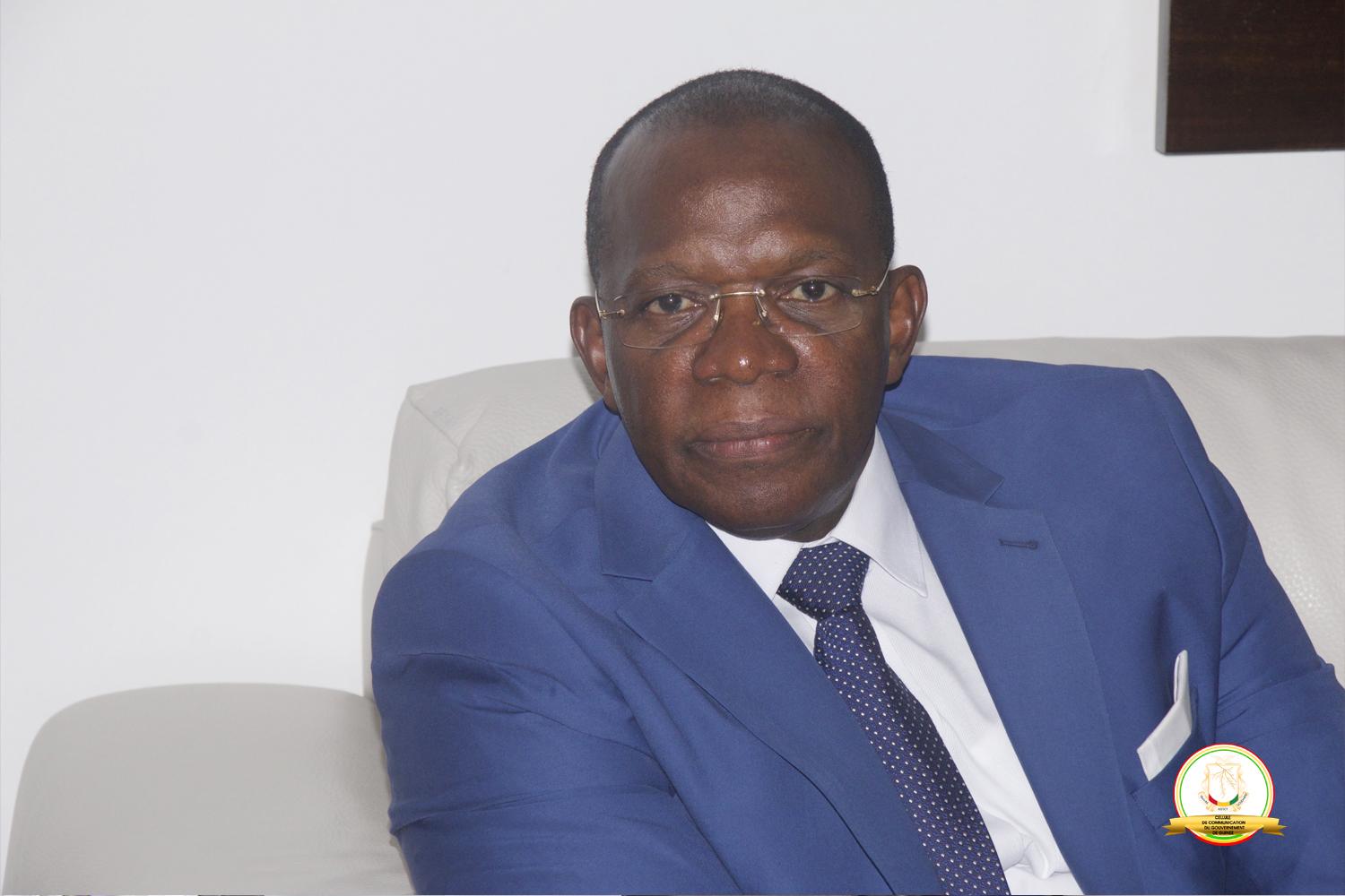 Le Premier Ministre guinéen, Ibrahima Kassory Fofana