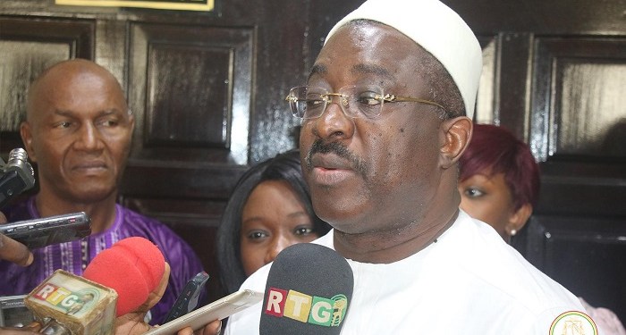 Maitre Salif Kébé, Président de la CENI et Dr Bano Sow, vice-président