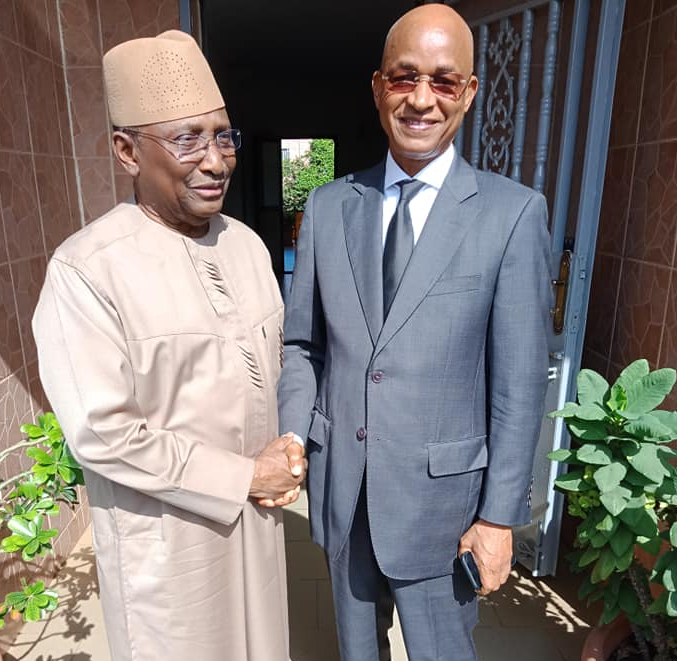 Sidya Touré et Cellou Dalein Diallo