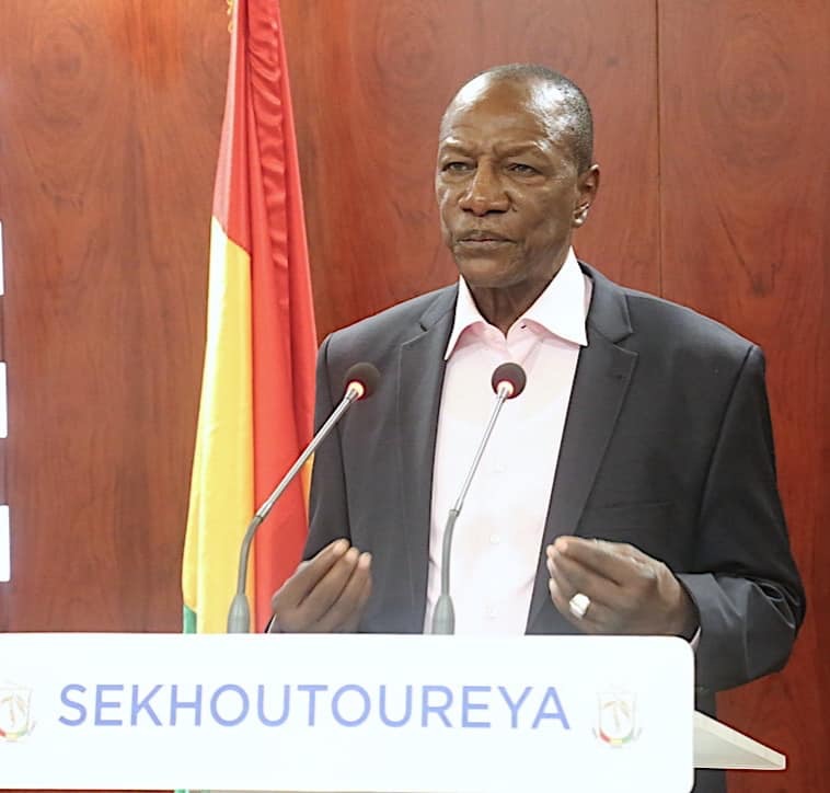 Alpha Condé, Président de la République de Guinée