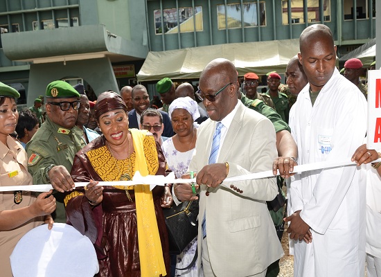 Dr. Mohamed Diané inaugure le Centre d’imagerie de référence des Armées